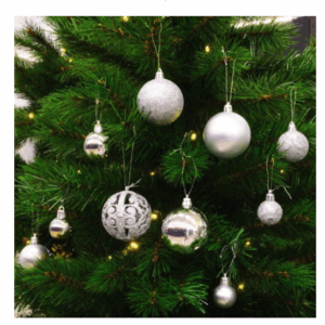 Christmas Gifts Kerstballen Set 101 - Zilver - Image 6