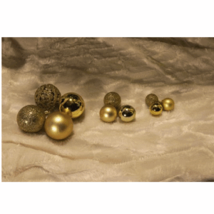 Christmas Gifts - Kerstballen Set 101 - Goud - Image 5