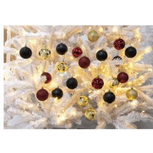 Christmas Gifts Kerstballen Set Zwart/Goud/Rood - Image 3